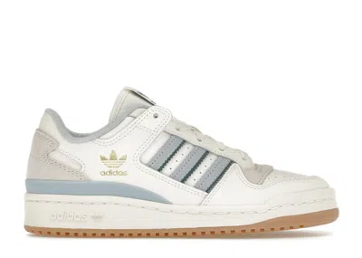 Pre-owned Adidas Originals Forum Low Cl White (women's) Sneakers In Cloud White/wonder Blue/cream White
