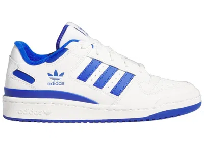 Pre-owned Adidas Originals Forum Low Cl (women's) Sneakers In Cloud White/royal Blue