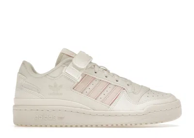 Pre-owned Adidas Originals Forum Low Pink (women's) Sneakers In Cloud White/footwear White/off