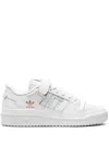 Adidas Originals Forum Low "rose Gold" Sneakers In White