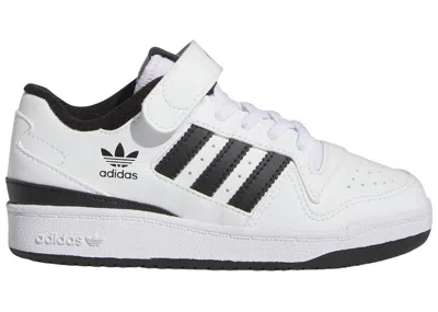 Pre-owned Adidas Originals Forum Low Sneakers In Cloud White/core Black In Multi