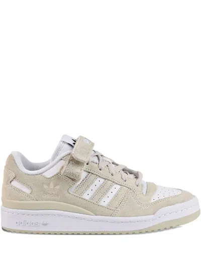 Adidas Originals Forum Low Strap-detail Low Sneakers In Neutral