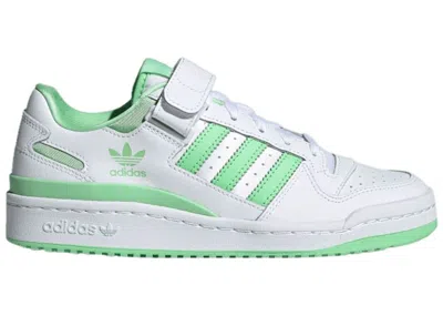 Pre-owned Adidas Originals Forum Low White (women's) Sneakers In Cloud White/glory Mint