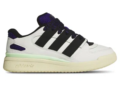Pre-owned Adidas Originals Forum2000 Black Purple (women's) Sneakers In Off White/core Black/collegiate Purple In Multi