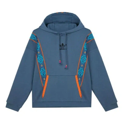 Adidas Originals Fp Print Sports Pullover For Men Blue