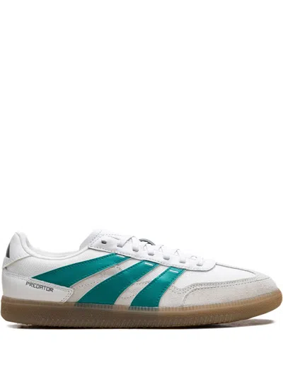 Adidas Originals Freestyle Three-stripe Trainers In White