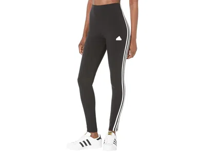 Adidas Originals Future Icon 3-stripes Leggings In Black