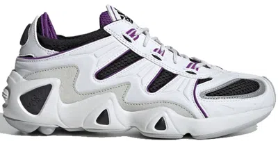 Pre-owned Adidas Originals Fyw S97 (women's) Sneakers In Crystal White/core Black/active Purple