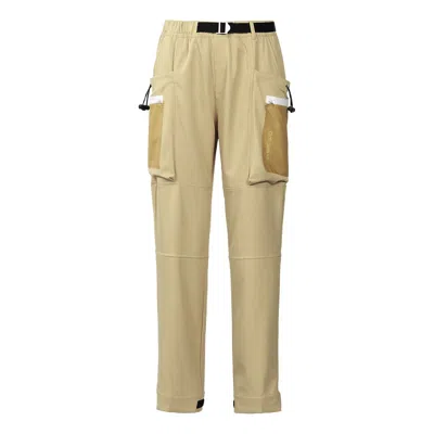 Adidas Originals G Outd Cargo P Contrasting Colors Pocket Loose Cargo Sweatpants In Brown