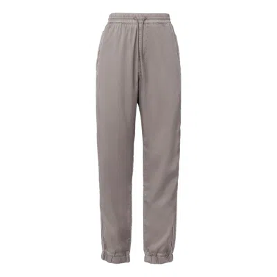 Adidas Originals G Wash Track Pt Solid Color Loose Bundle Feet Sports Pants Gray In Brown