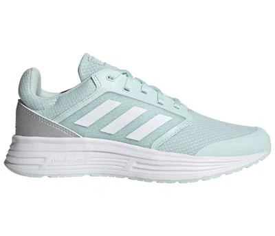 Pre-owned Adidas Originals Galaxy 5 (women's) Sneakers In Halo Mint/cloud White/silver Metallic In Multi