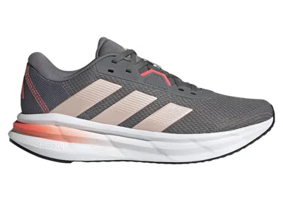Pre-owned Adidas Originals Galaxy 7 (women's) Sneakers In Grey Four/sandy Pink/preloved Scarelet Red