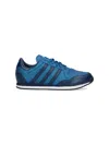 Adidas Originals Mens Night Indigo Galaxy Og Faux-leather Trainers In Blue