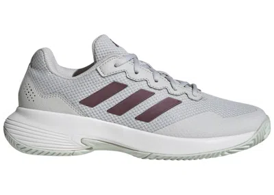Pre-owned Adidas Originals Gamecourt 2.0 Grey (women's) Sneakers In Grey One/aurora Met./core White