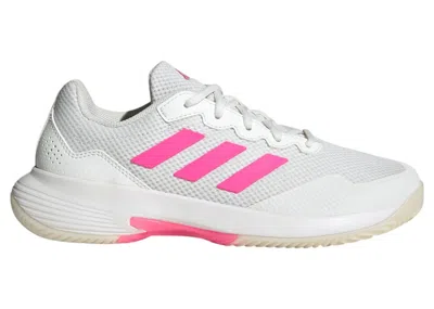Pre-owned Adidas Originals Gamecourt 2.0 (women's) Sneakers In Core White/lucid Pink/core Black