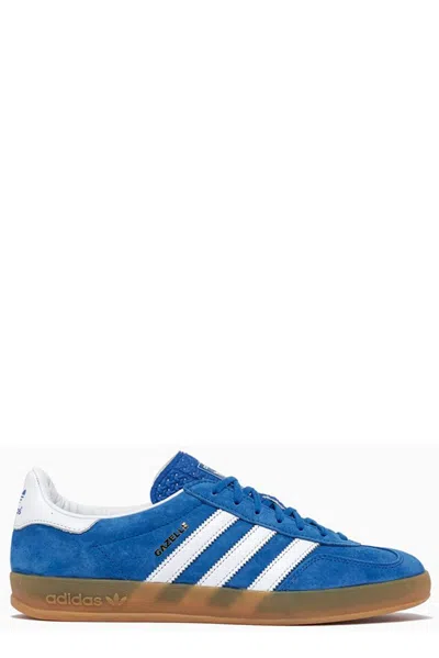 Adidas Originals Gazelle Indoor Sneakers In Blue