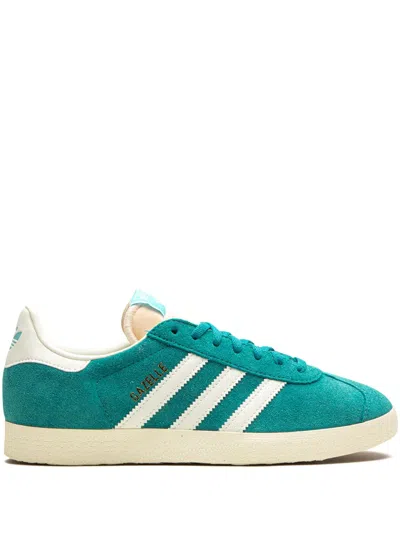 Adidas Originals Gazelle "arctic" Suede Sneakers In Green