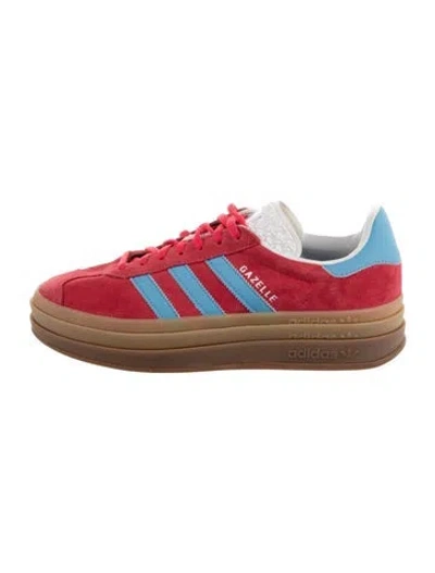 Pre-owned Adidas Originals Gazelle Bold Active Pink Blue Burst (women's) Sneakers In Multi