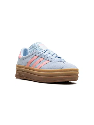 Adidas Originals Kids' Gazelle Bold "baby Blue/pink" Sneakers
