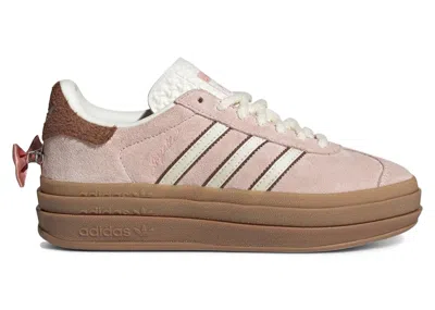 Pre-owned Adidas Originals Gazelle Bold Disney's The Aristocats Marie (women's) Sneakers In Sandy Pink/off White/clear Brown In Multi