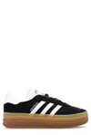 Adidas Originals Gazelle Bold Lace-up Sneakers In Cblack