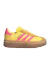 Adidas Originals Womens  Gazelle Bold In Yellow