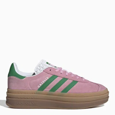 ADIDAS ORIGINALS ADIDAS ORIGINALS GAZELLE BOLD PINK/GREEN SNEAKERS