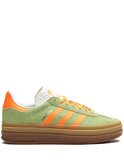 ADIDAS ORIGINALS GAZELLE BOLD "SEMI GREEN SPARK" SNEAKERS