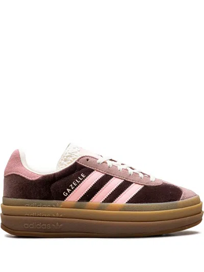 Adidas Originals Gazelle Bold "shadow Brown/warm Clay/glow Pink" Sneakers