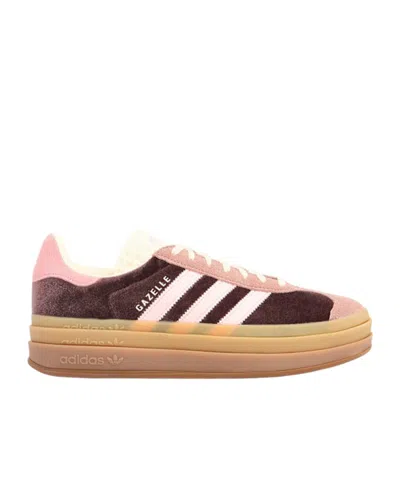 Adidas Originals Gazelle Bold Shoes In Brown