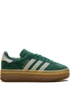 Adidas Originals Gazelle Bold Sneakers In Green
