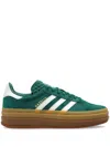 Adidas Originals Gazelle Bold Sneakers In Green