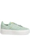 Adidas Originals Gazelle Bold Sneakers In Green