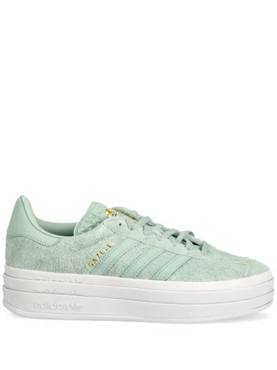 Adidas Originals Gazelle Bold Sneakers In Green