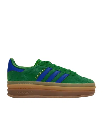 Adidas Originals Gazelle Bold Sneakers In Green