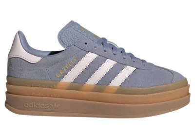 Pre-owned Adidas Originals Gazelle Bold Sneakers In Silver Violet/almost Pink/gum
