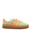 Adidas Originals Gazelle Bold "semi Green Spark" Sneakers In Multicolor
