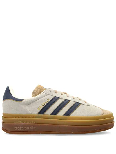 Adidas Originals Gazelle Bold W Sports Shoes In Beige