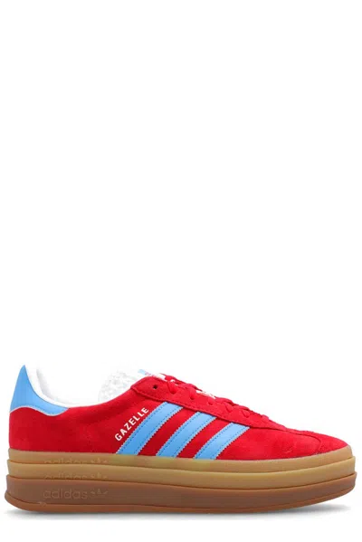 Adidas Originals Gazelle Bold Sneakers In Red