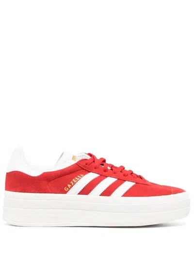 Adidas Originals Gazelle Vintage Sneakers In Red