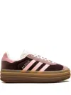 Adidas Originals Adidas Gazelle Bold Platform Sneaker In Shabrn/warcla/glopnk