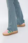Adidas Originals Gazelle Bold Suede Sneakers In Pink