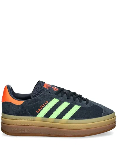 Adidas Originals Gazelle Bold Wmns "aurora Ink Solar Orange" In Aurora Ink/solar Orange/gum