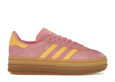 Pre-owned Adidas Originals Gazelle Bold (women's) Sneakers In Bliss Pink/spark/gum