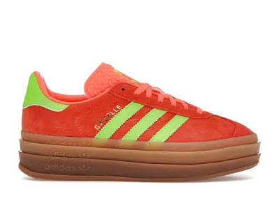 Pre-owned Adidas Originals Gazelle Bold (women's) Sneakers In Solar Orange/solar Green/gum M2