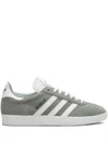 Adidas Originals Gazelle "grey/white" Sneakers In Green