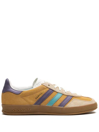 Adidas Originals Gazelle Suede Sneakers In Orange