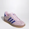 Adidas Originals Gazelle Indoor Sneakers In Pink And Blue