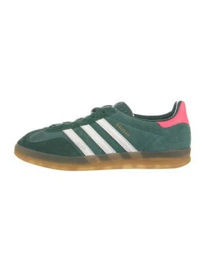 Pre-owned Adidas Originals Gazelle Indoor Collegiate Green Lucid Pink Sneakers