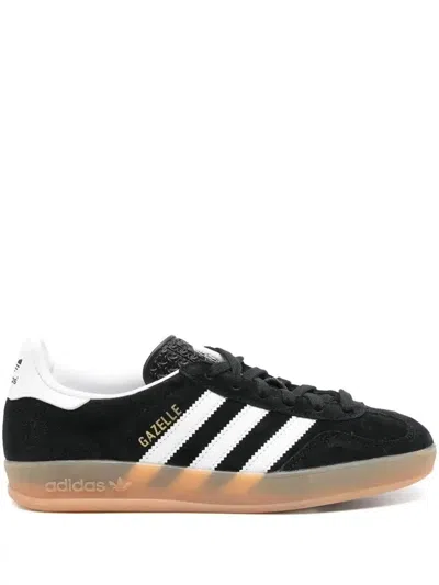 ADIDAS ORIGINALS GAZELLE INDOOR SNEAKERS - UNISEX - RUBBER/FABRIC/LEATHER/SUEDE